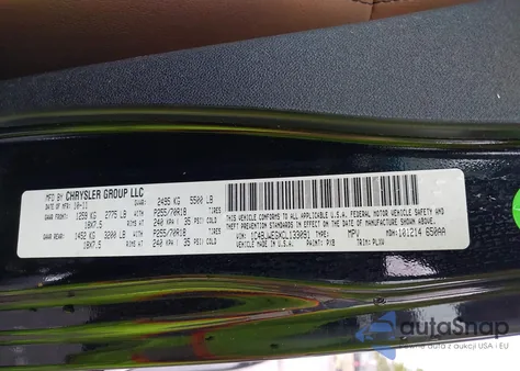 2012 Jeep Wrangler Unlimited Sahara z USA, uszkodzony, nr VIN 1C4BJWEGXCL133091